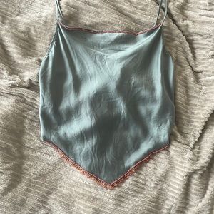 Upcycled Victoria’s Secret cowl neck top